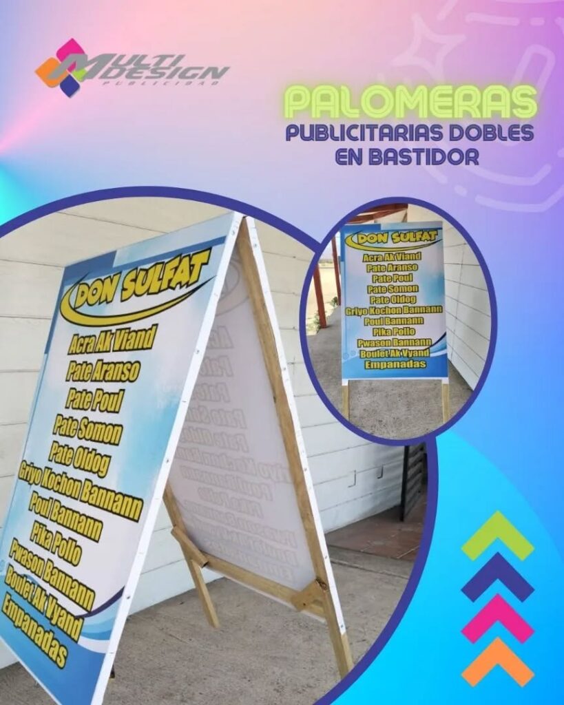 👉🏻palomeras tipo a en bastidor madera y tela pvc . 👉🏻si no tienes diseño te ayudamos 👉🏻te gustaría tener un aviso así para tu negoci(
